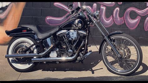 Harley Davidson Custom Fxstc Softail Dennis Kirk Garage Build