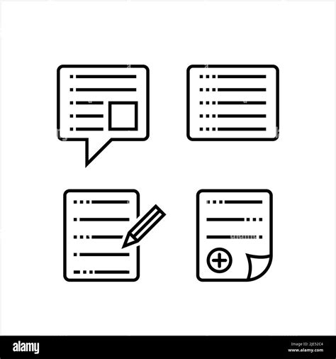 Notes Icon Document Letter Icon Vector Art Illustration Stock Vector