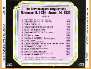 The Chronological Bing Crosby Volume 16 1935 de Bing Crosby en écoute