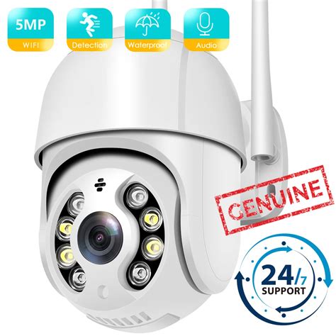 Besder 5mp Ptz Ip Camera Wifi Outdoor Ai Human Detection Audio 1080p