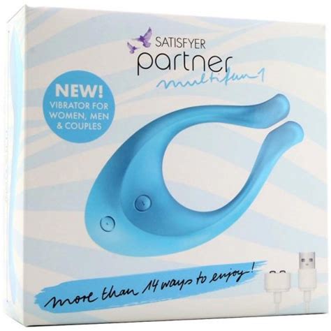 Satisfyer Partner Multifun 1 Blue Sex Toys At Adult Empire Free