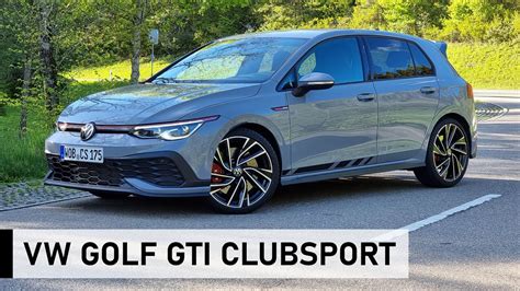 Der Neue Vw Gti Clubsport Ps Review Fahrbericht Test Youtube