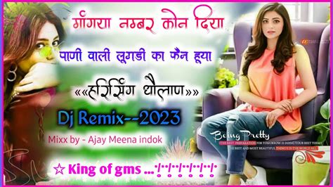 Mne Mangya Namber Harisingh Dolan New Meena Geet New Meena Geet Remix