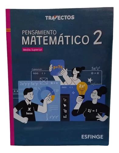 Pensamiento Matemático 2 Trayectorias Esfinge 2023 Meses sin interés