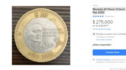 De Qu Est N Hechas Las Monedas De Octavio Paz Que Se Cotizan En M S De