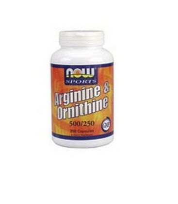 Now Foods L Arginine Ornithine Capsules