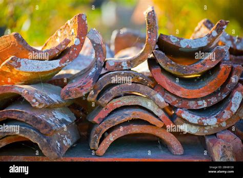 Tuiles En Terre Cuite En Toscane Banque De Photographies Et Dimages