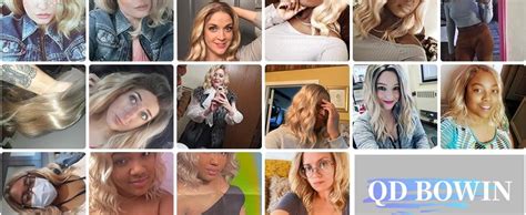 Amazon QDBOWIN QUEEN HAIR Highlights Blonde Synthetic Lace Front Wig For Women Inch