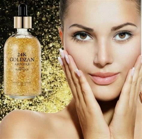 K Goldzan Facial Serum Ampoule Pure Gold Maison De Nature