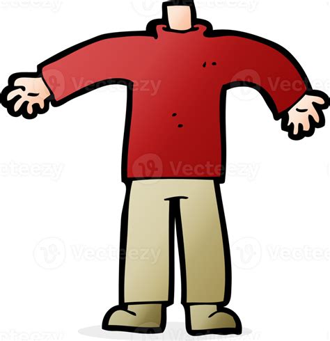 Cartoon Male Body Mix And Match Cartoons Or Add Own Photos 45319635 Png