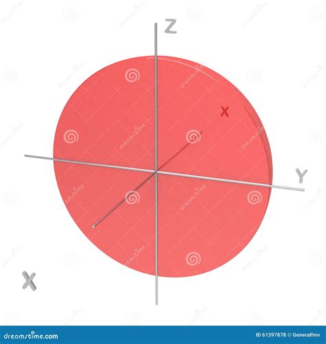 Shape of the 1s Atomic Orbital on White Background. Available Ot Stock Illustration ...