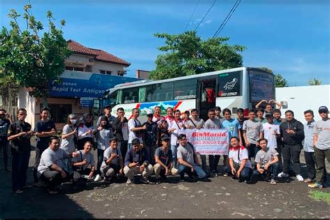 Kampanyekan Naik Bis Bismania Community Bogor Ikuti Jamnas BMC Ke 12