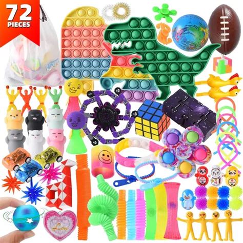 Set 72 Pzs Fidget Juguete Sensorial Estrés Autismo Ansiedad Cuotas