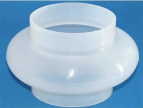 C Type White Silicone Rubber Bellow For Industrial Size Mm