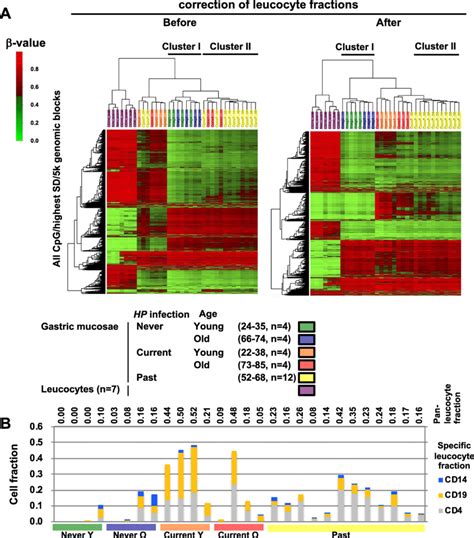 Genome Wide Methylation Analysis Of Gastric Mucosa And Removal Of The