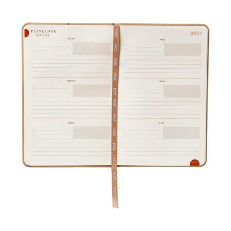 AGENDA MINI CLASICA 2024 BEIGE Agendas Zegno 2025