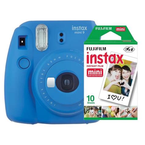 Tudo Sobre C Mera Instant Nea Fujifilm Instax Mini Azul Cobalto