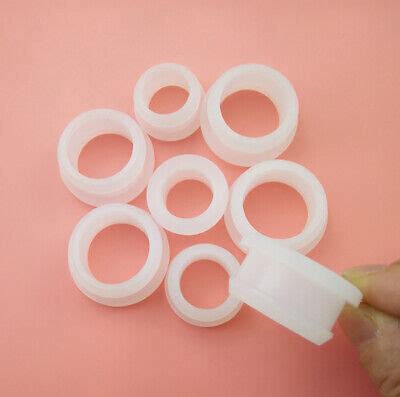 Clear Silicone Rubber Snap On Grommet Plug Bung Cable Wiring Protect