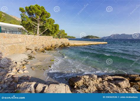 Formentor Beach in the North of Mallorca Spain Stock Photo - Image of ...