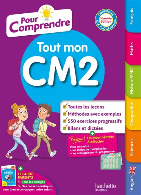 Pour Comprendre Tout Mon Cm Hachette Education Famille L Ves