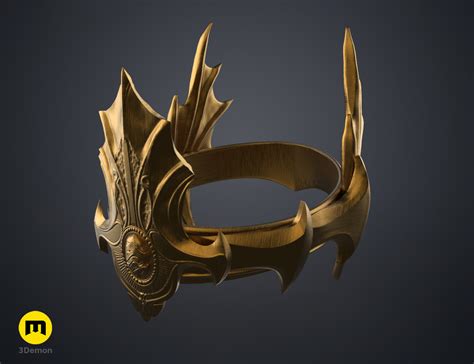 3D file King Atlan's Crown - Aquaman 🤴 ・3D printable model to download ...