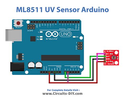 Interfacing Ml Uv Sensor Module With Arduino