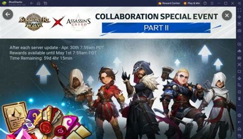 Summoners War X Assassins Creed Collaboration Events And Rewards