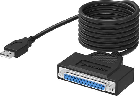 Sabrent Adaptateur De C Ble D Imprimante Usb Vers Parall Le Db Ieee