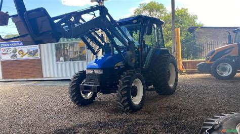 Trator New Holland Tl E X Ano Em Brasil Clasf Veiculos