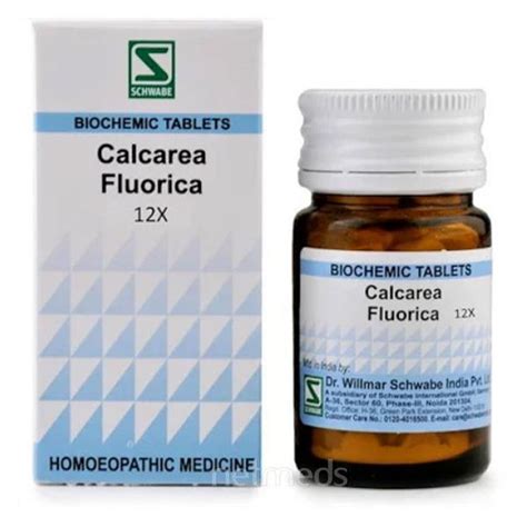 Buy Dr Willmar Schwabe Calcarea Fluorica 12X Tablet 20 Gm Online At