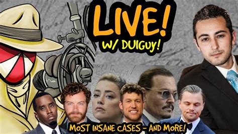 Live With Duiguy Craziest Cases Johnny Depp Amber Heard Clayton