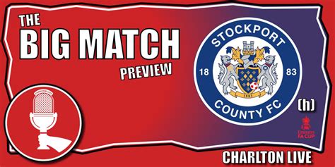 Big Match Preview FA Cup 2nd Rnd Stockport County At Home 2022 23