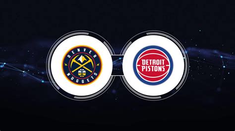 Nuggets vs. Pistons NBA Betting Preview for January 7 - Athlon Sports