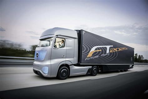 Les Camions Autonomes Sur Les Autoroutes Innovant