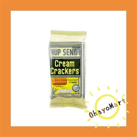 Mini Hupseng Asin Hup Seng Mini Asin Biskuit Cream Crackers 125g