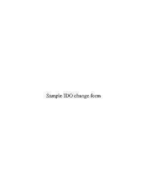 Fillable Online Fmo Hawaii Sample Ido Change Form Fmo Hawaii Fax