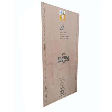 18 Mm Samrat Gold Plus MR Grade Plywood For Furniture At Rs 82 Sq Ft