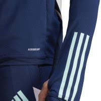 Adidas Ajax Trainingspak 1 4 Zip 2023 2024 Donkerblauw Lichtblauw Lichtroze