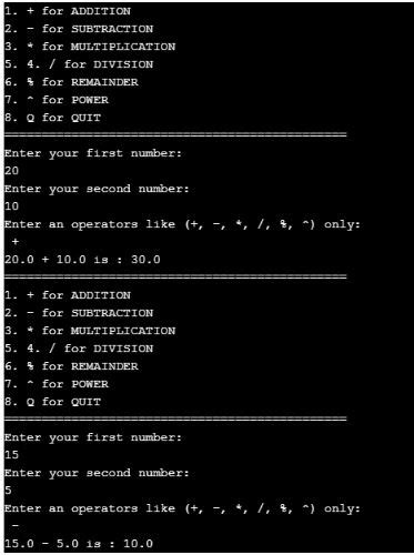 Calculator In Java How To Creaye A Calculator In Java Examples