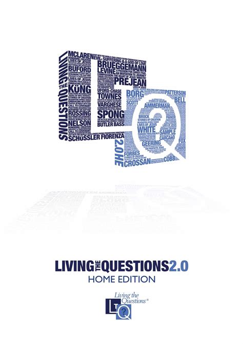 Living The Questions 20 Home Edition Living The Questions