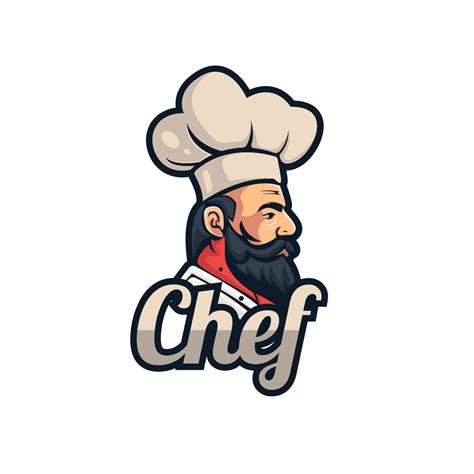 Professional restaurant chef logo. Vector illustration for Food ...