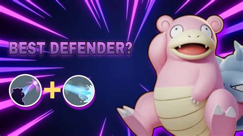 Is Slowbro Best Defender Scald Telekinesis Pokemon Unite