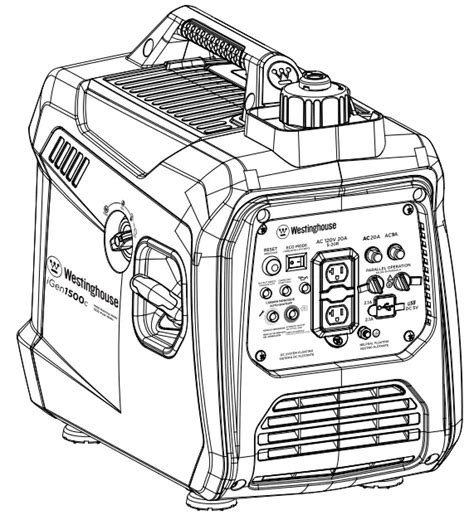 Westinghouse IGen1500c Inverter Generator User Manual