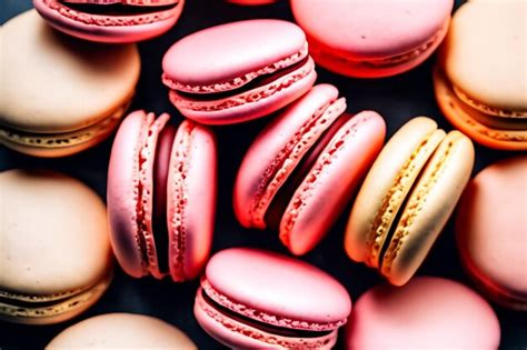 Celebra tu amor con estos irresistibles macarons de san valentín Foto