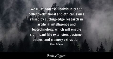 Klaus Schwab - We must address, individually and...