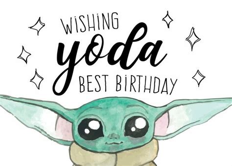 Pin By Deana Wyatt On Cricut Projects Vinyl Yoda Happy Birthday Star