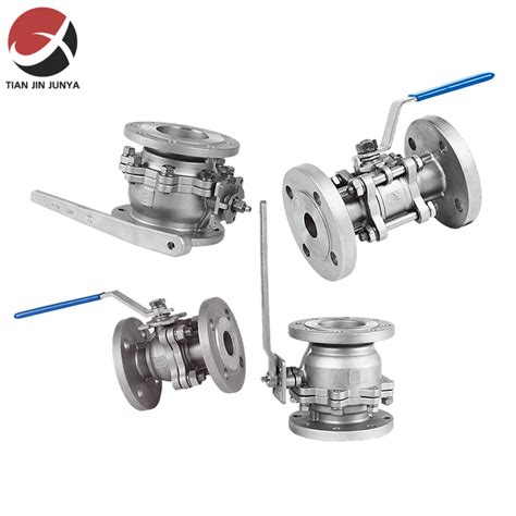 High Platform Piece Manual Flange Ball Valve Jis Standard China