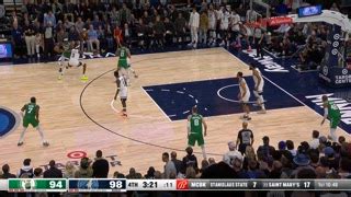 Challenge Of Called Foul Celtics Timberwolves Nba Official