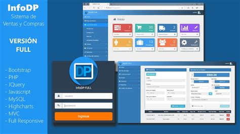Infodp Sistema De Ventas Y Compras Php Mysql Bootstrap Jquery