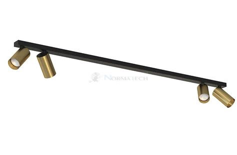 Lampa Sufitowa Listwa Szyna Natynkowa Mono Iv Solid Brass